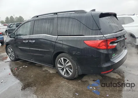 2022 Honda Odyssey Touring from USA, damaged, VIN 5FNRL6H85NB000614